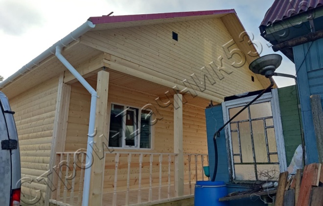 3 Брусовой дом ОД-20, 10,5х8м, 84М², Ленинградская область, Ломоносовский район, поселок Большая Ижора (13)